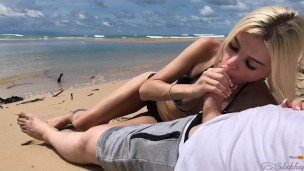 Public sex on the island, Cumming in my panties – Freya Stein